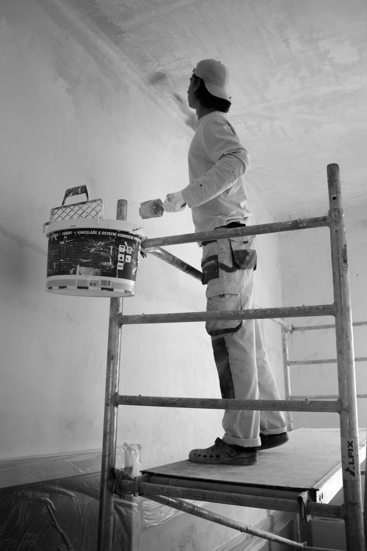 Painting a wall